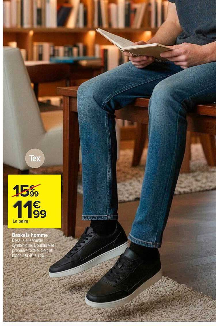 Tex Baskets homme