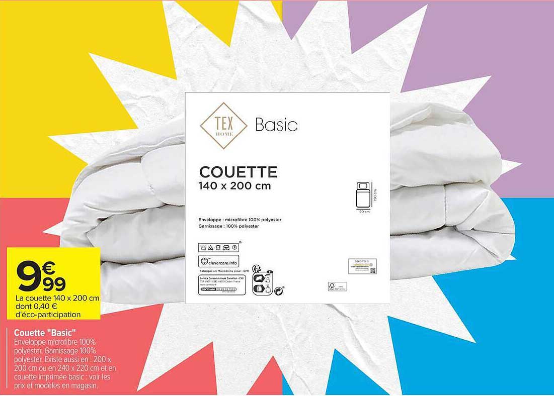 TEX HOME Basic Couette