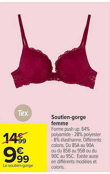 Tex Soutien-gorge femme