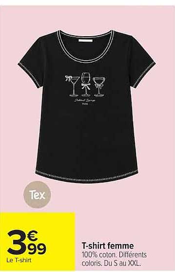 Tex T-shirt femme