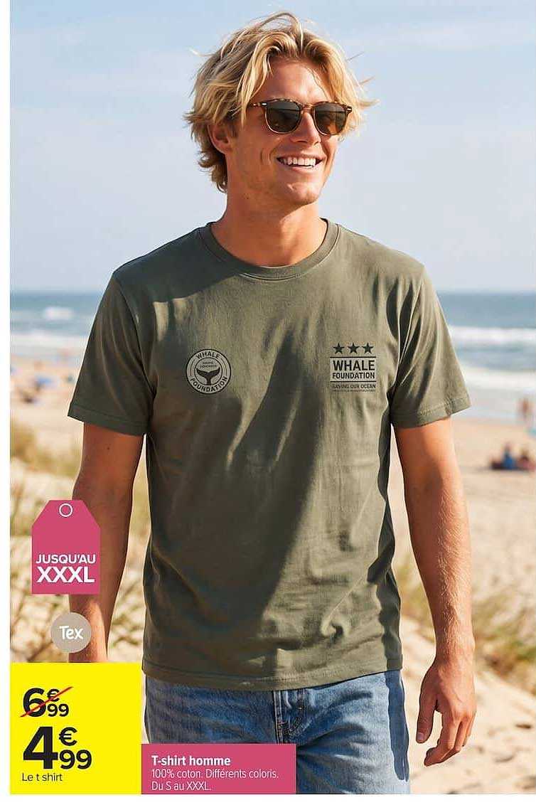 Tex T-shirt homme