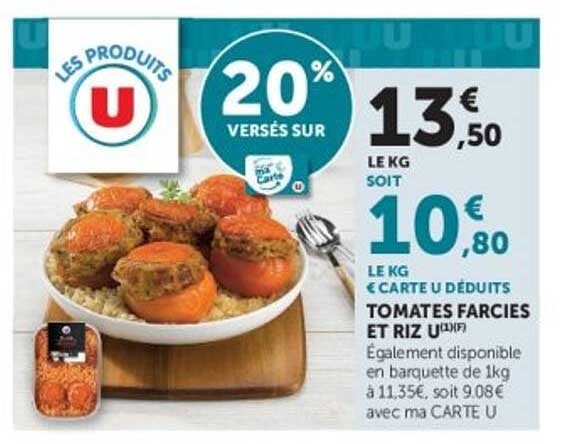 TOMATES FARCIES ET RIZ