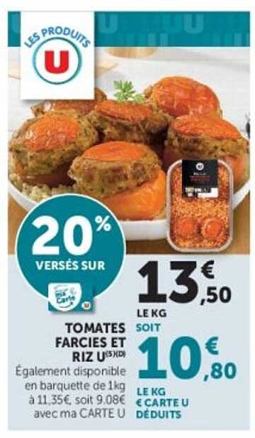 Tomates farcies et riz U™