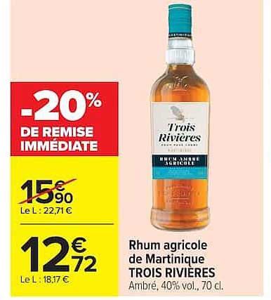 Trois Rivières Rhum agricole de Martinique