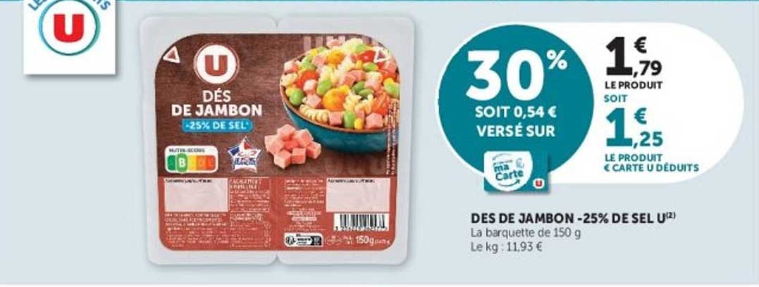 U DES DE JAMBON