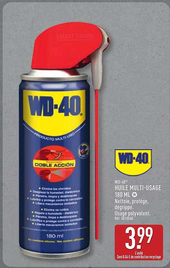 WD-40 HUILE MULTI-USAGE