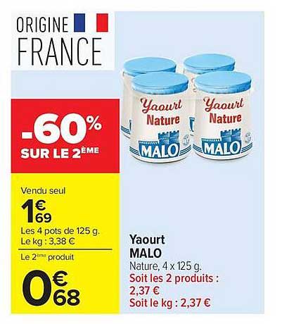 Yaourt MALO