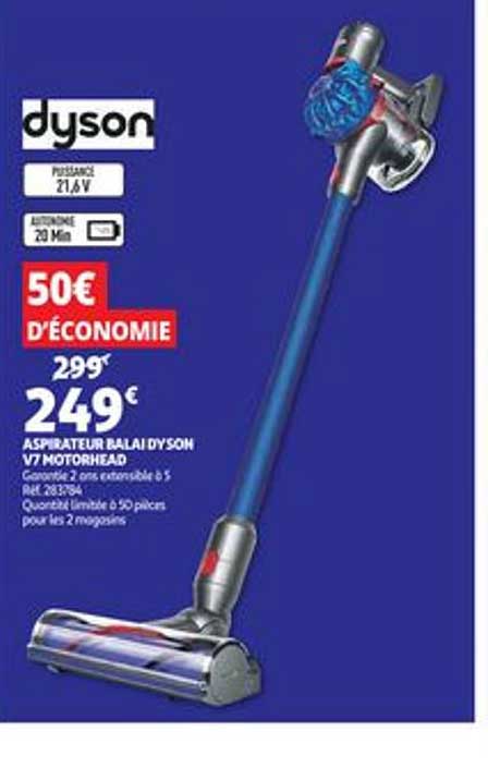 Aspirateur Balai Dyson V7 Motorhead