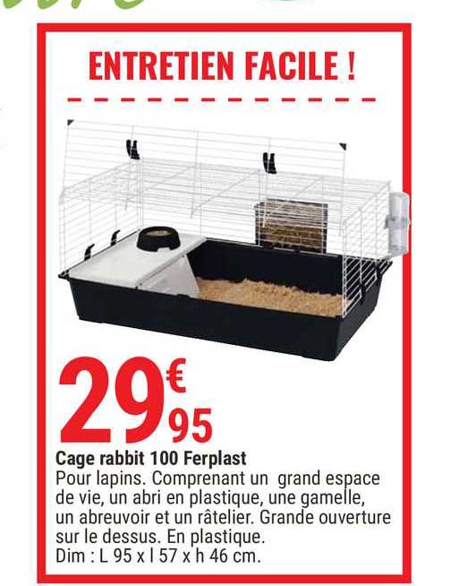 cage rabbit 100 ferplast