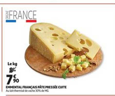emmental français pâte pressée cuite