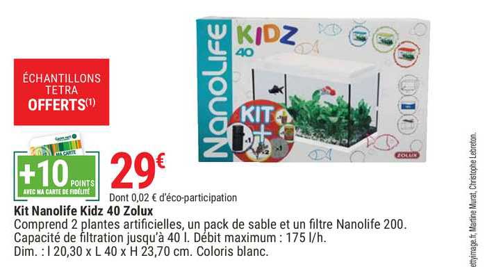 kit nanolife kidz 40 zolux