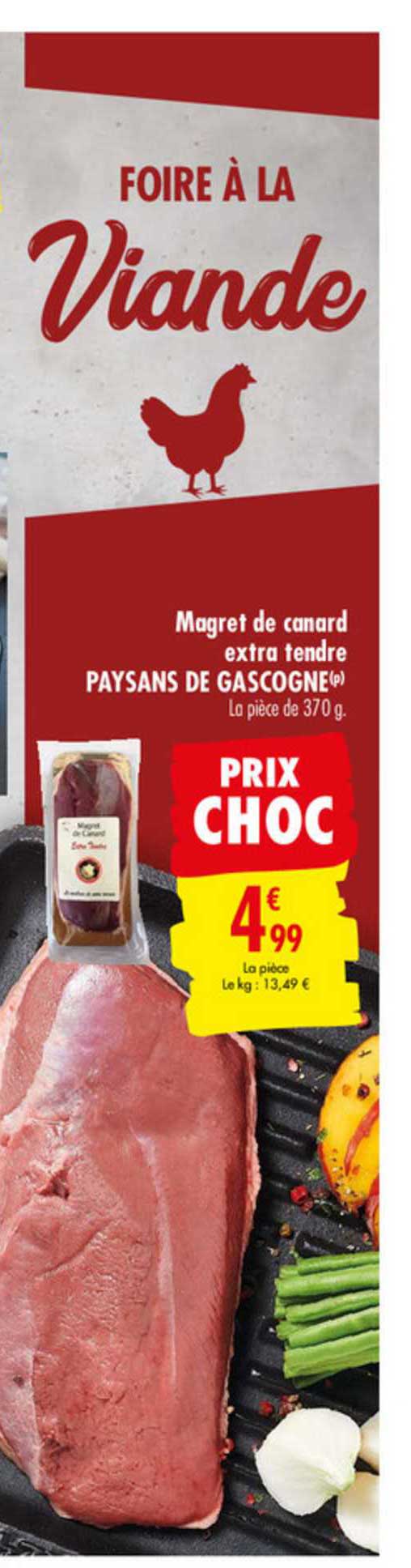 magret de canard  extra tendre paysans de gascogne