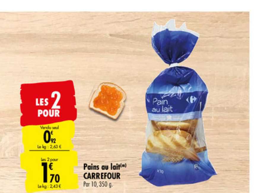 Pains Au Lait Carrefour