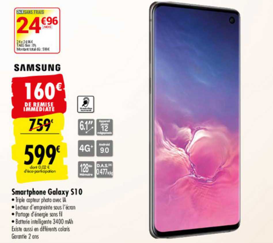 smartphone galaxy s10 samsung