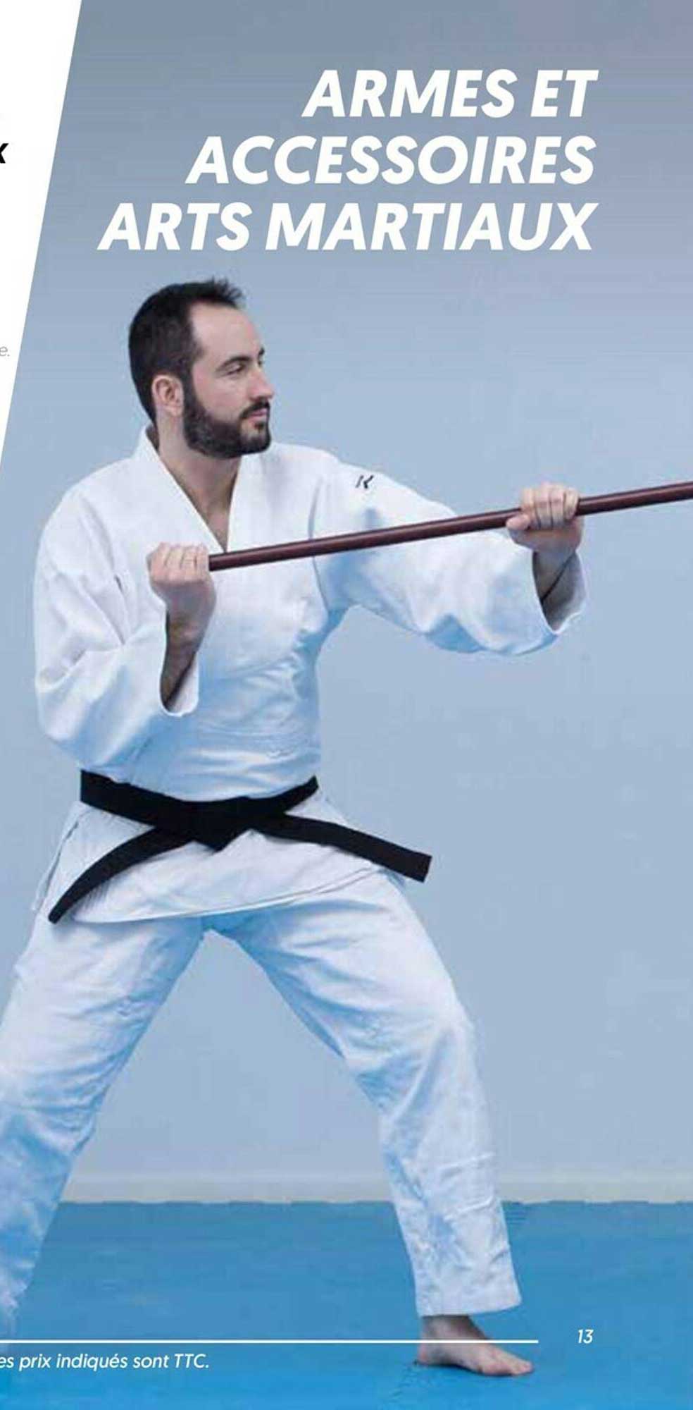 armes et accessoires arts martiaux