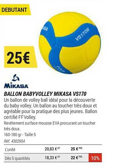 ballon babyvolley mikasa vs170