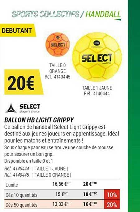 ballon hb light grippy select