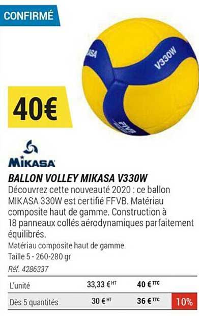 Ballon Volley Mikasa V330w