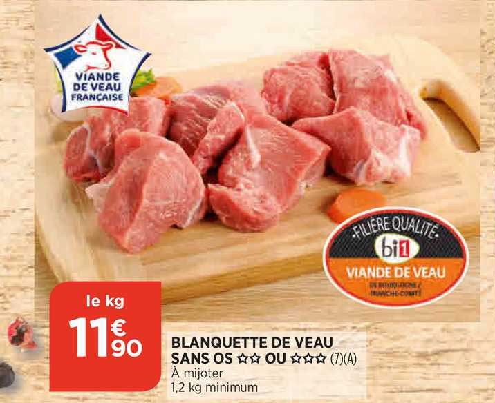 Blanquette De Veau Sans Os