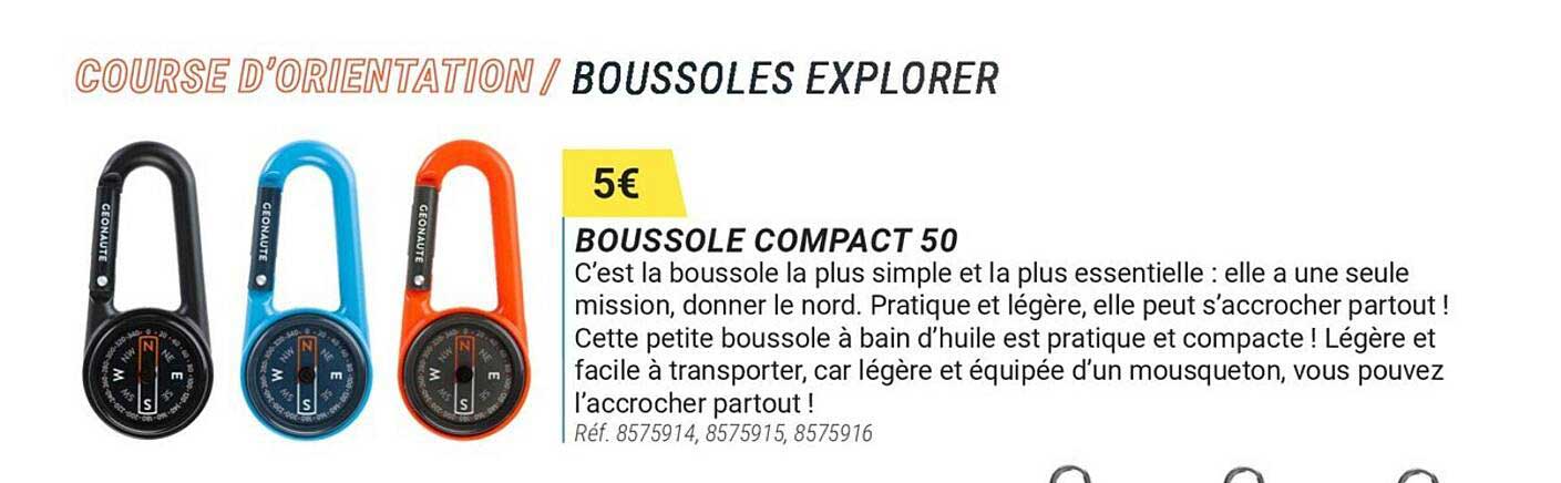 Boussole Compact 50