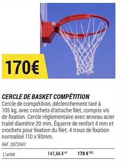 cercle de basket compétition