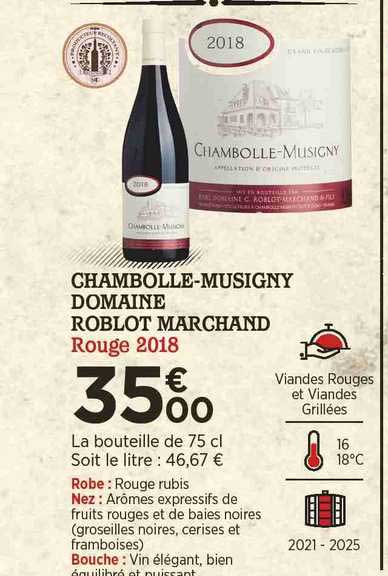 chambolle-musigny domaine roblot marchand