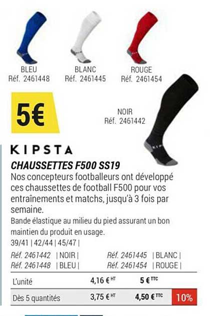 Chaussettes F500 Ss19 Kipsta