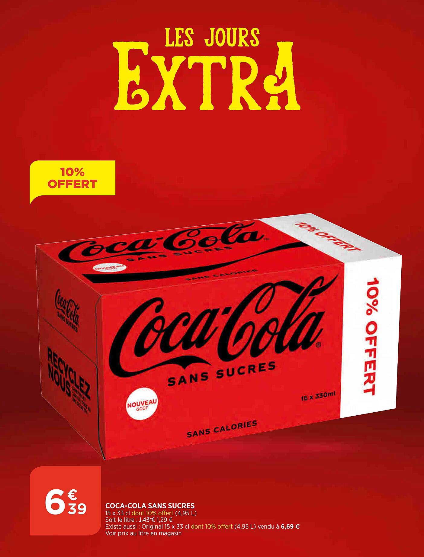 coca-cola sans sucres