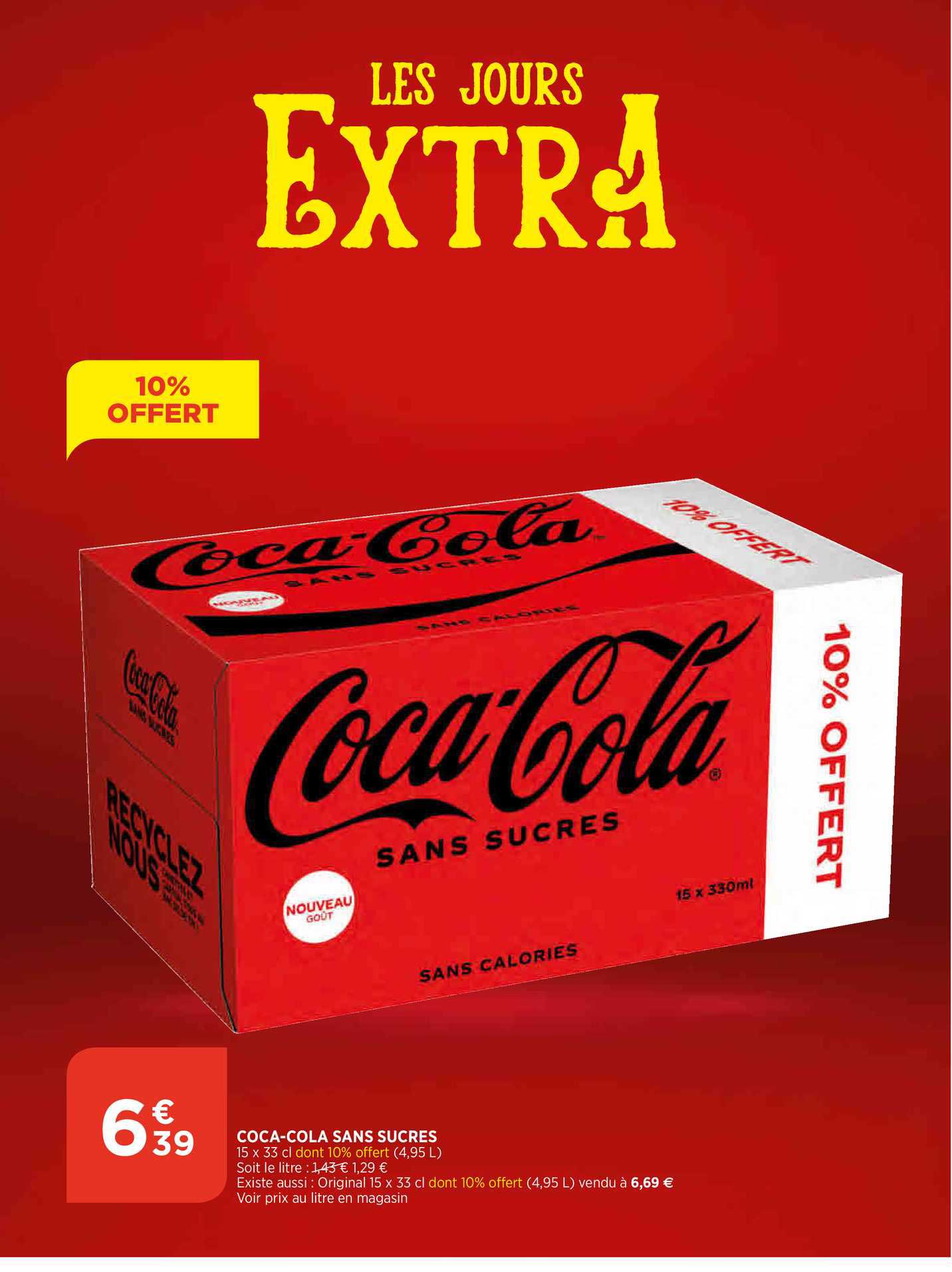 coca-cola sans sucres