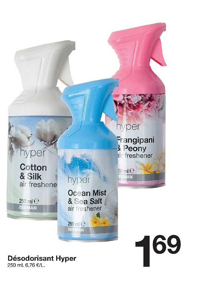 désodorisant hyper