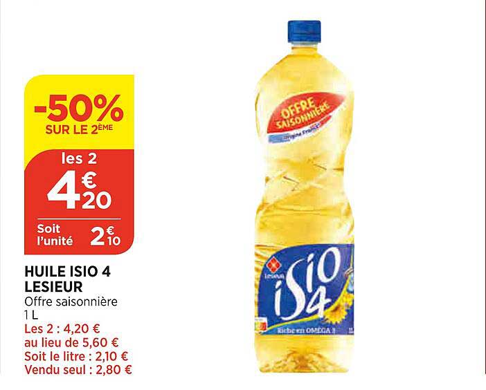 Huile Isio 4 Lesieur