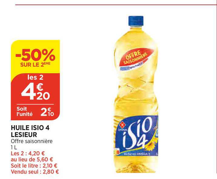 huile isio 4 lesieur