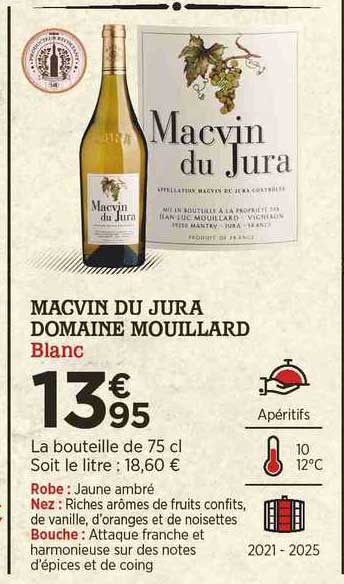 macvin du jura domaine mouillard blanc