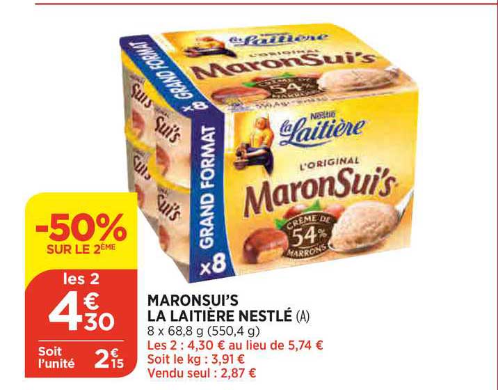 Maronsui's La Laitière Nestlé