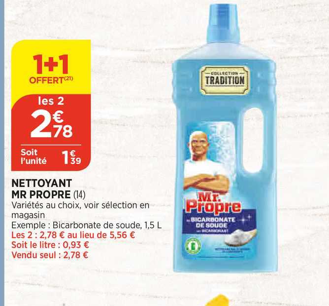 nettoyant mr propre