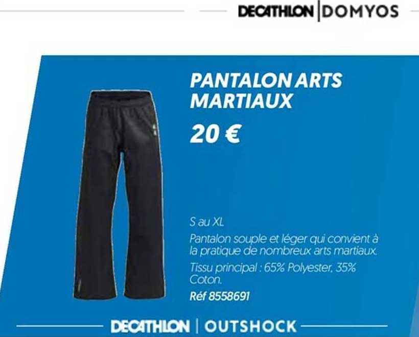 pantalon arts martiaux