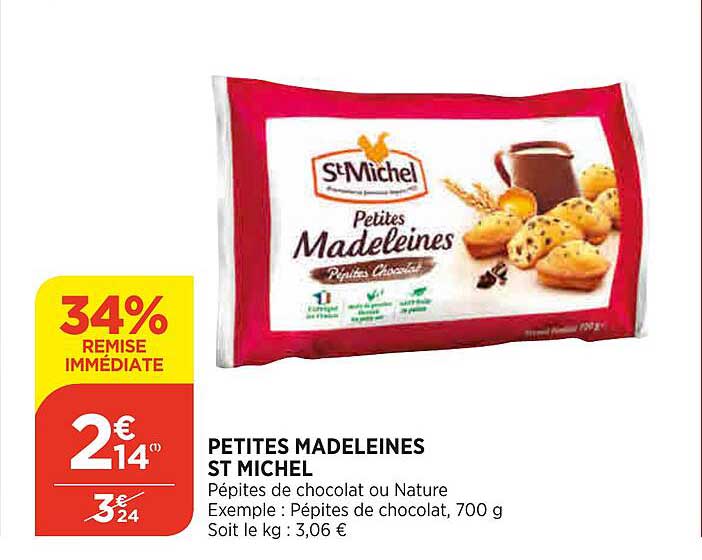 petites madeleines st michel