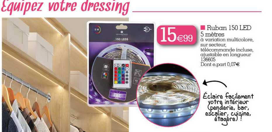 Ruban 150 Led 5 Mètres