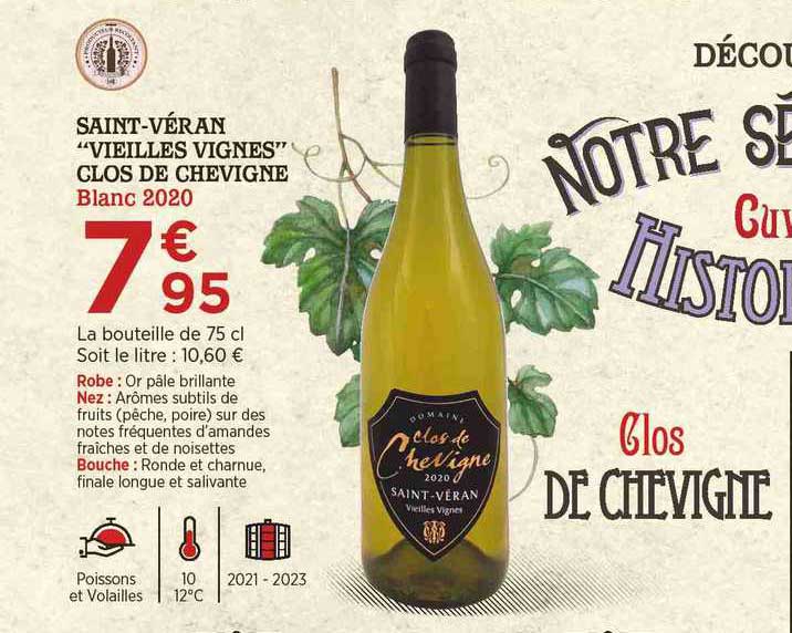 saint-véran "vieilles vignes" clos de chevigne
