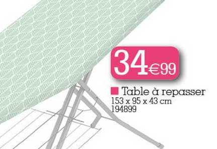 Table à Repasser