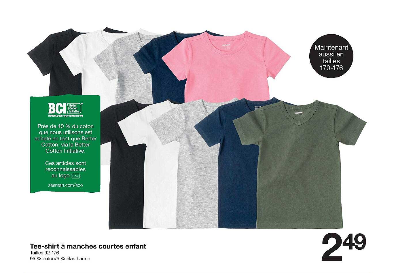 tee-shirt à manches courtes enfant