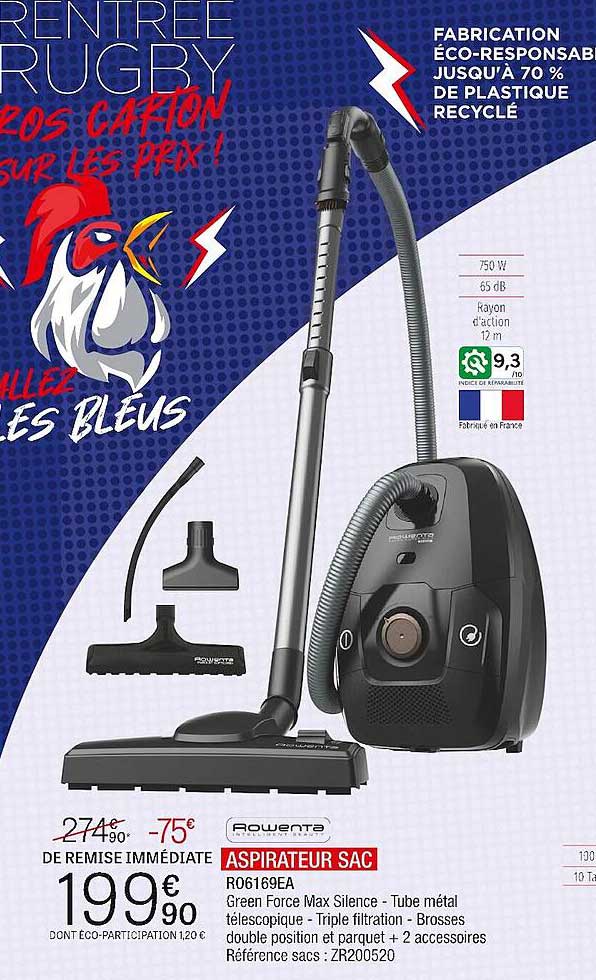 Aspirateur Sac Rowenta