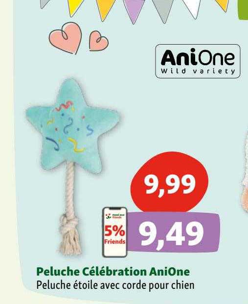 Peluche Célébration AniOne