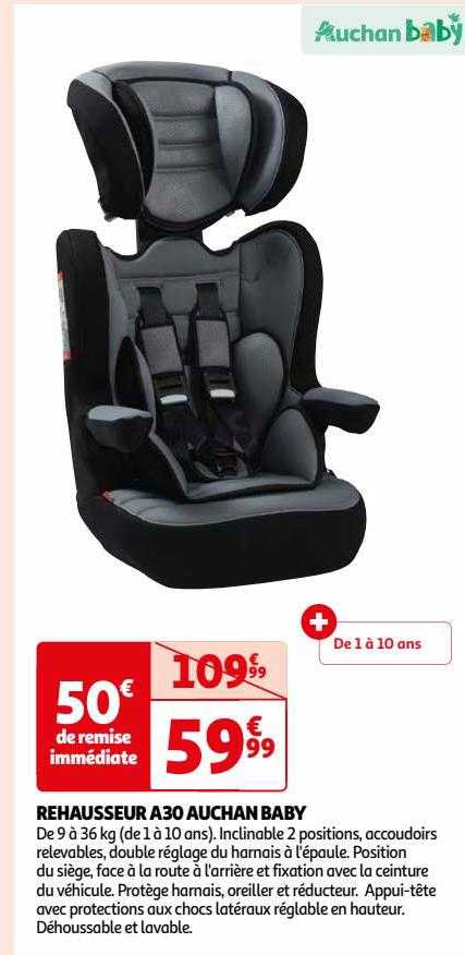 rehausseur A30 auchan baby