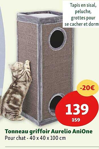 tonneau griffoir aurelio aniOne