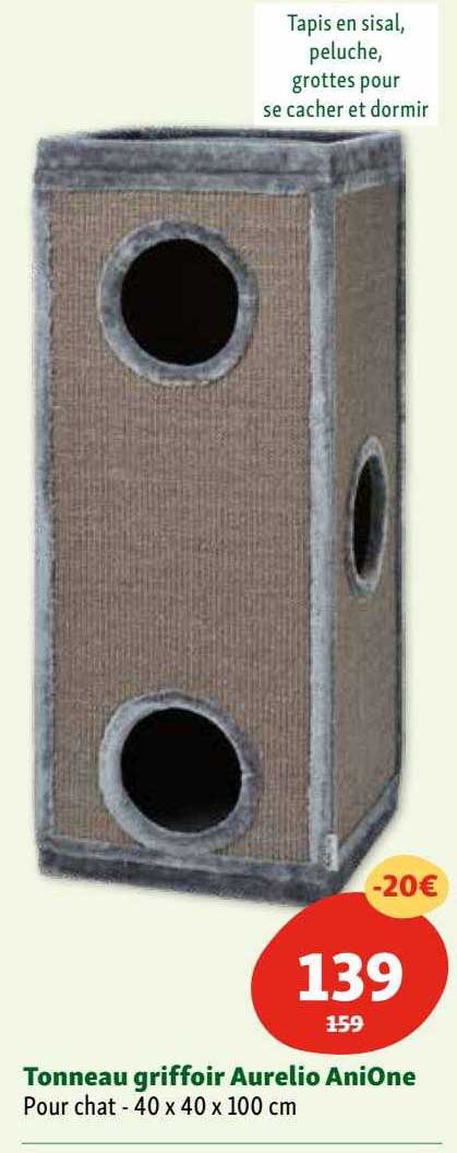 tonneau griffoir aurelio aniOne