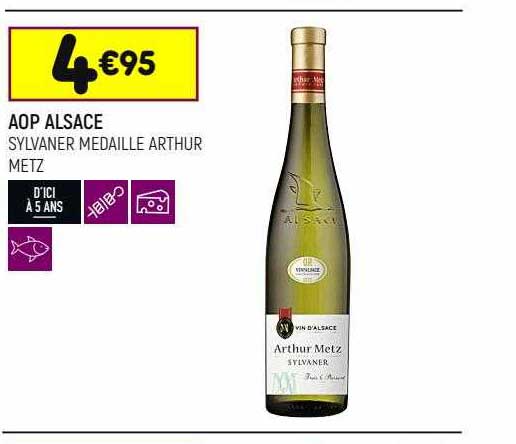 aop alsace sylvaner médaille arthur metz