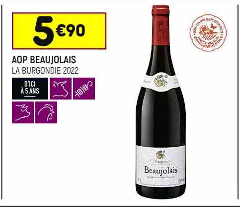 aop beaujolais la burgondie 2022