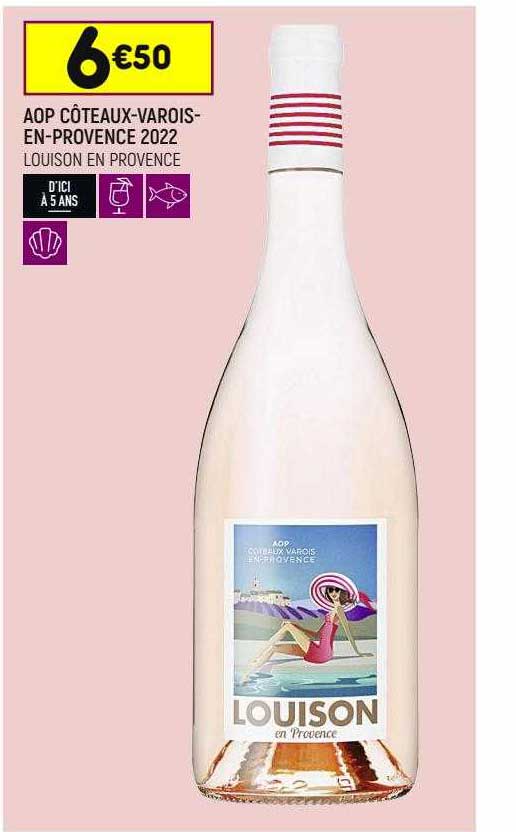 aop côteaux-varois-en-provence 2022 louison en provence