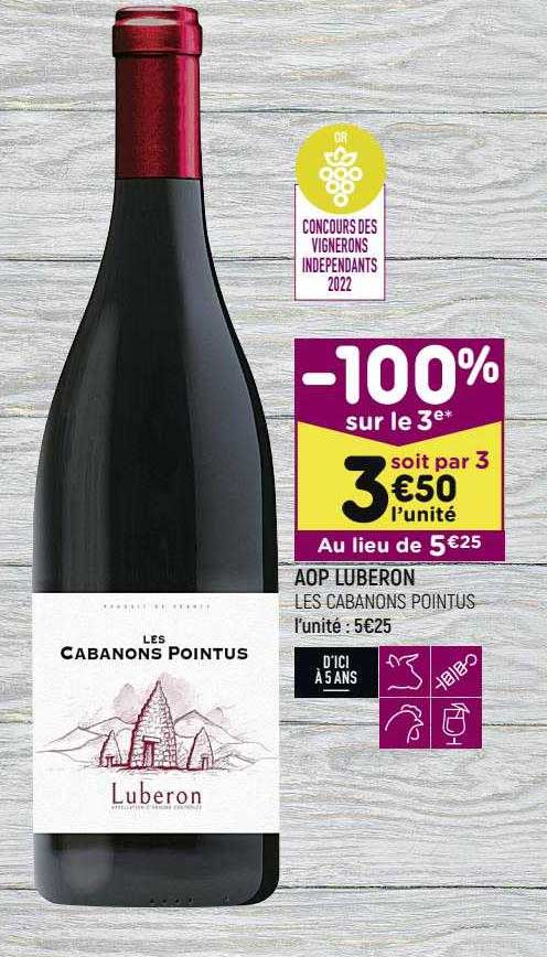 aop luberon les cabanons pointus